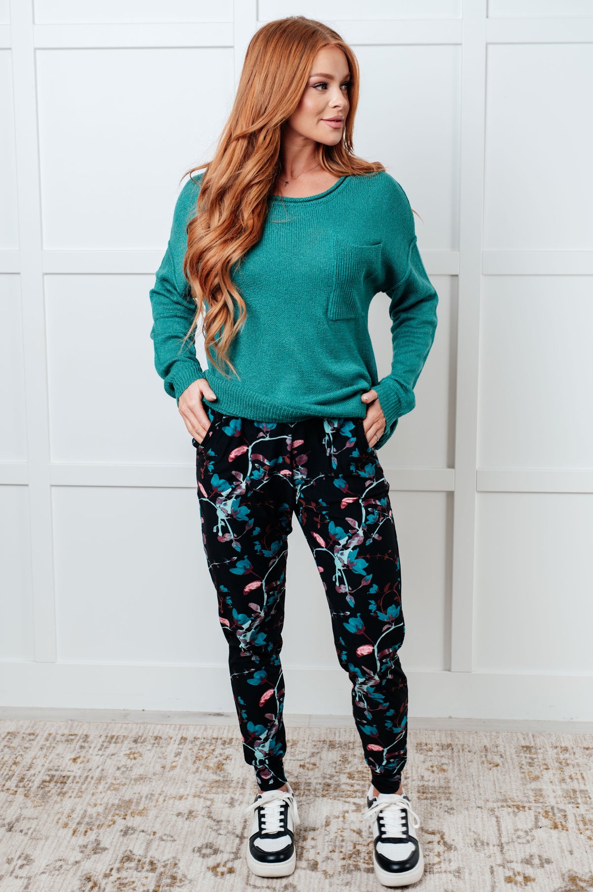 Leggings Depot Your New Favorite Joggers in Luminescence Vine Bottoms