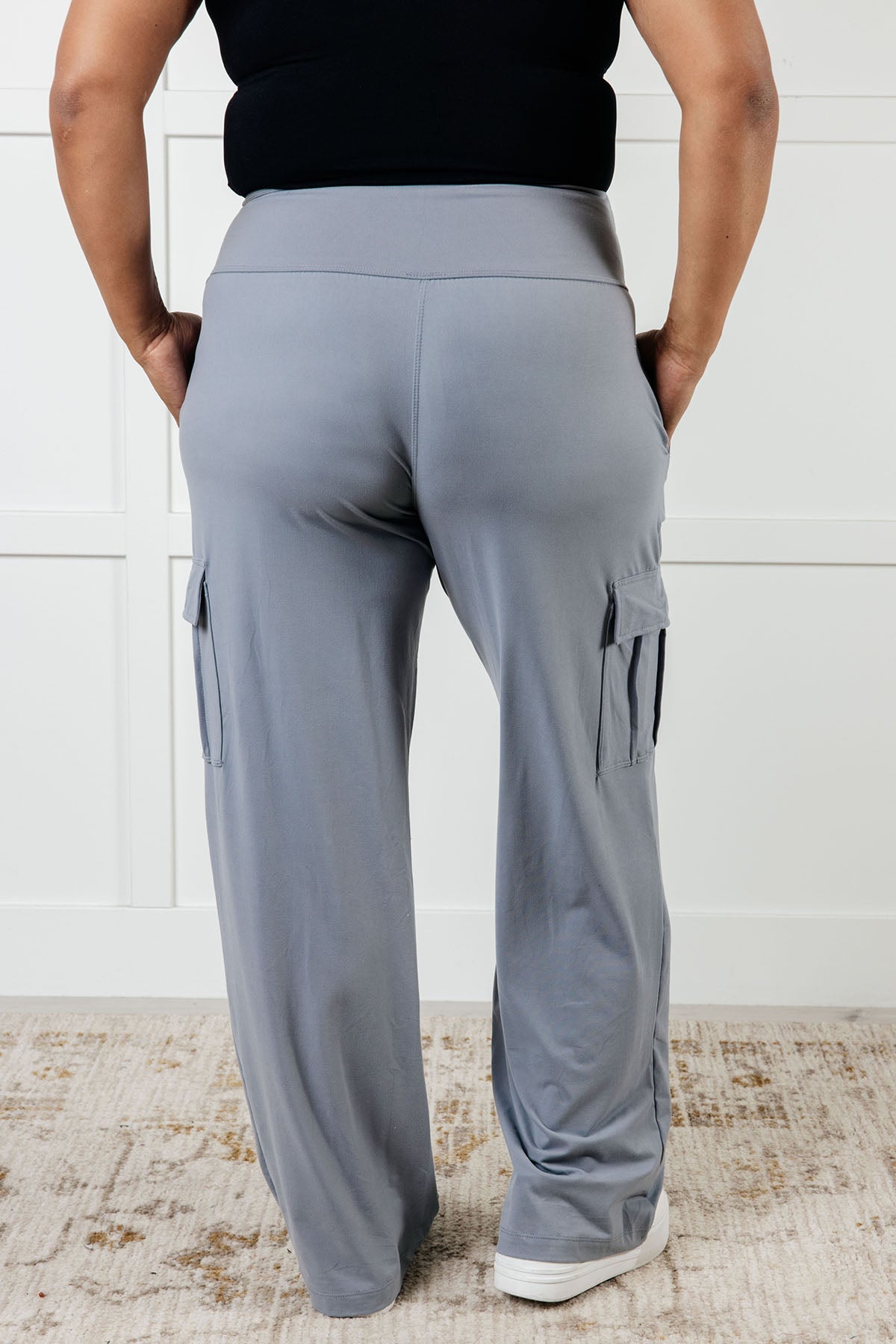 Rae Mode Race to Relax Cargo Pants in Rhino Grey Activewear