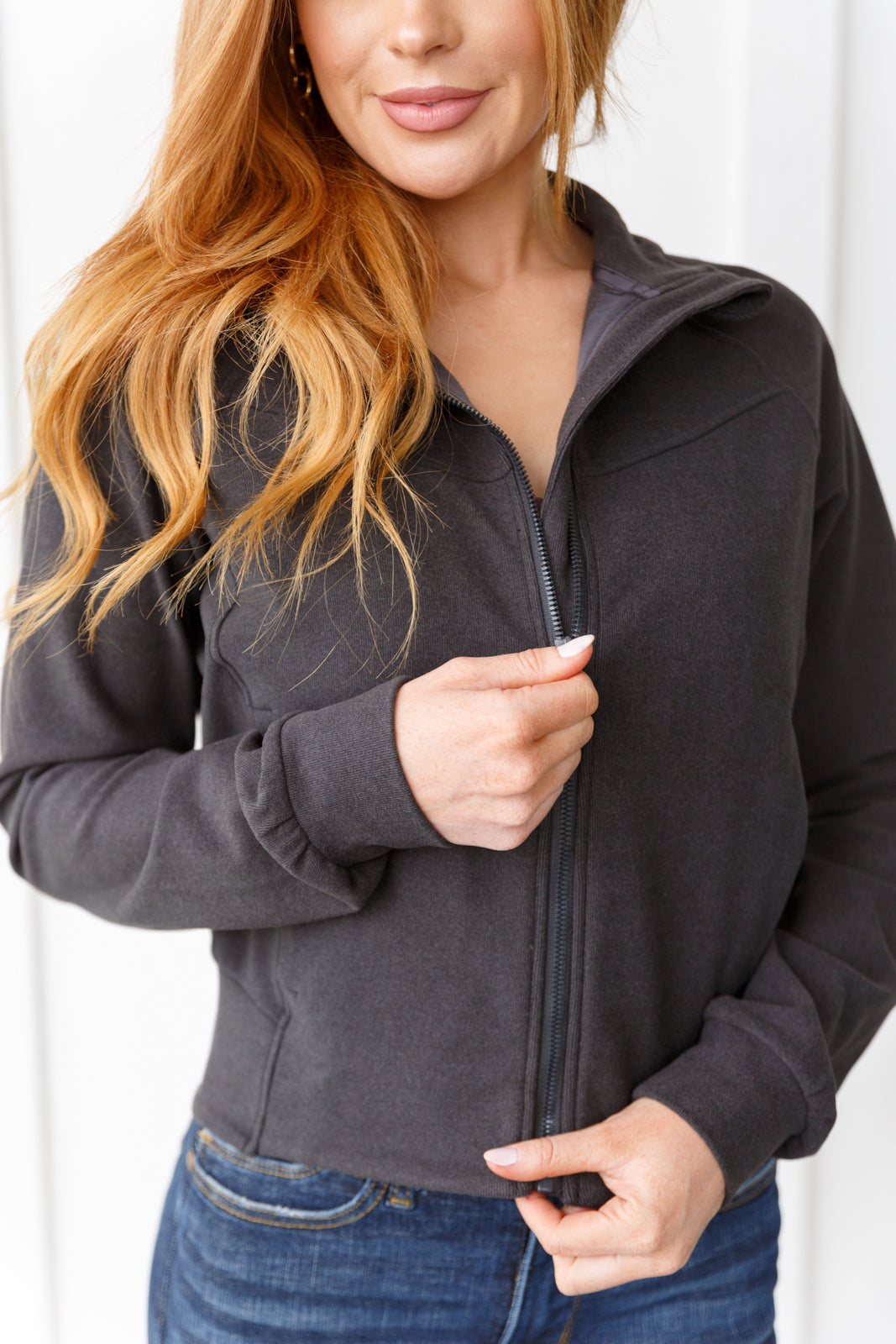 Rae Mode Where Are You Zip Up Jacket in Black 3XL Layers