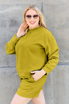 Double Take Quilted Textured Long Sleeve Top and Drawstring Shorts Set in Five Colors Sets