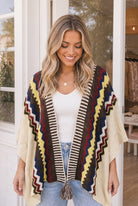 Kye Mi Chilly Nights Kimono Wrap with Tassel Tie ONE SIZE Cardigans