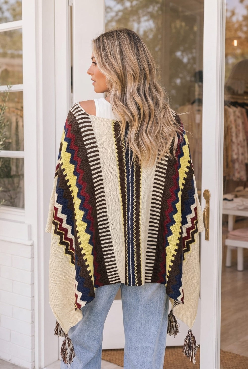 Kye Mi Chilly Nights Kimono Wrap with Tassel Tie Cardigans