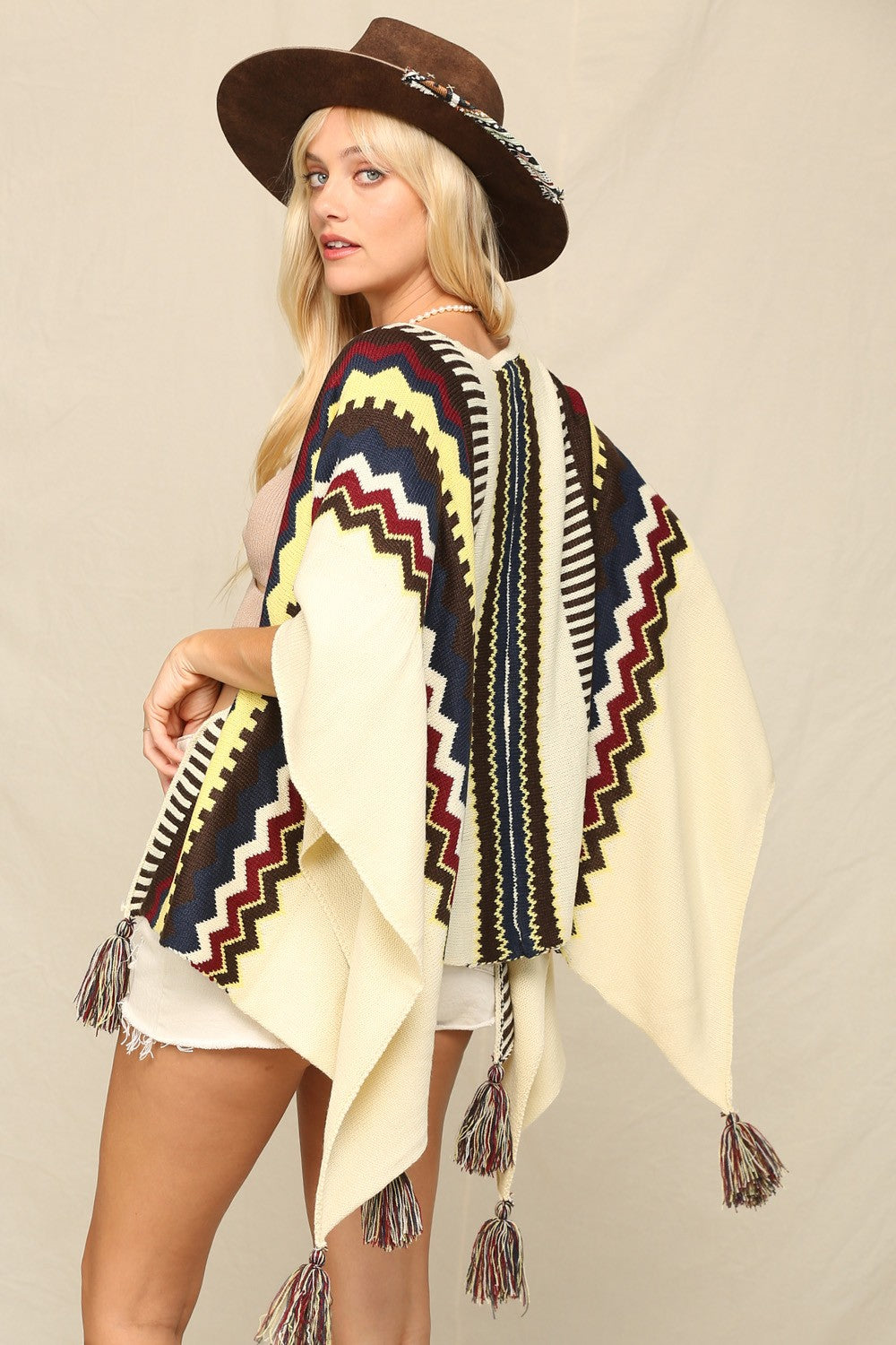 Kye Mi Chilly Nights Kimono Wrap with Tassel Tie Cardigans