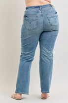 Judy Blue Sabrina High Waist TC Slim Straight Womens