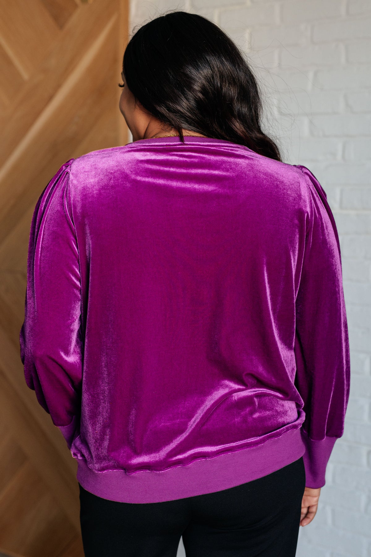 Jodifl A Special Place Velour Pullover Shirts & Tops
