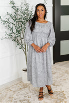 143 Story All Is Well Dress In Opal Gray Womens