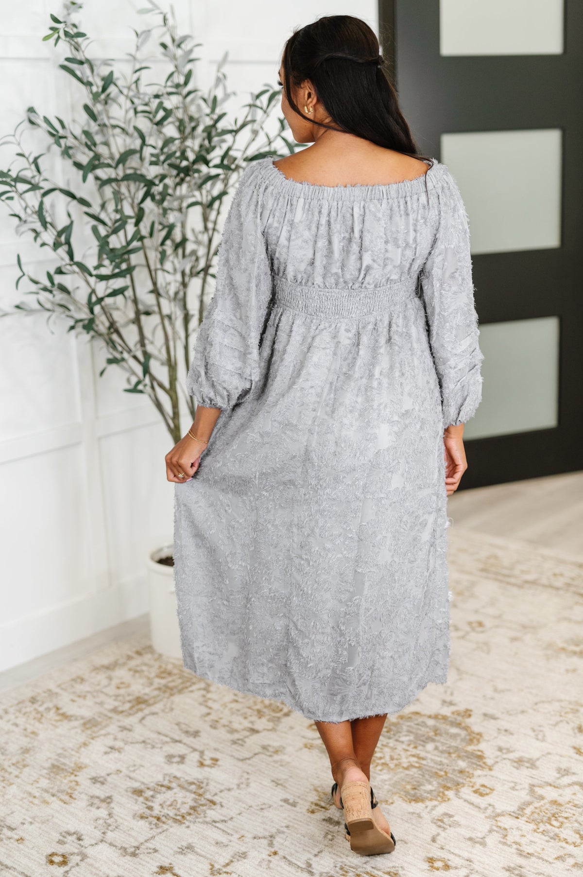 143 Story All Is Well Dress In Opal Gray Womens