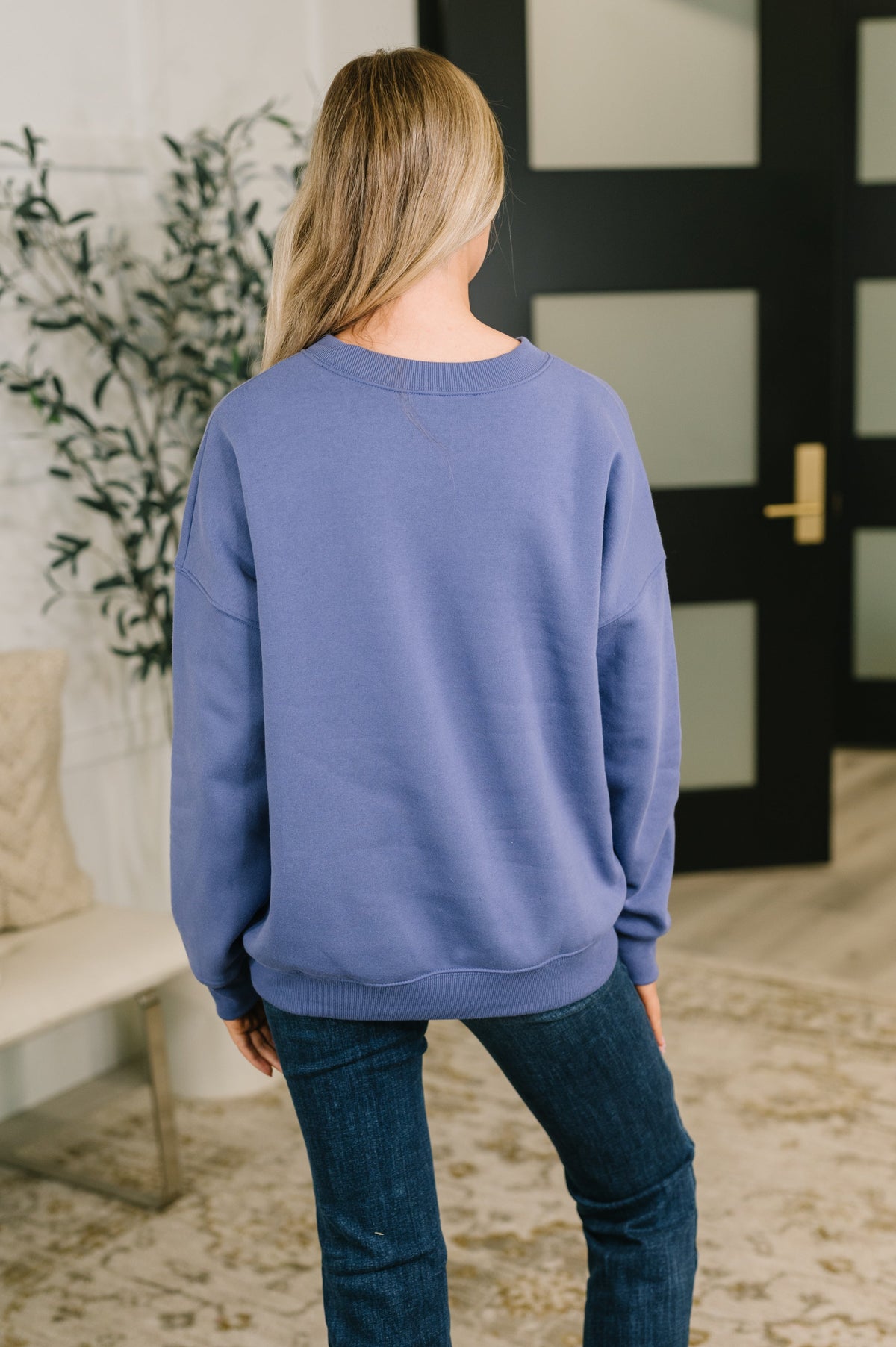 Zenana Always True Drop Shoulder Pullover in Marlin Sweaters