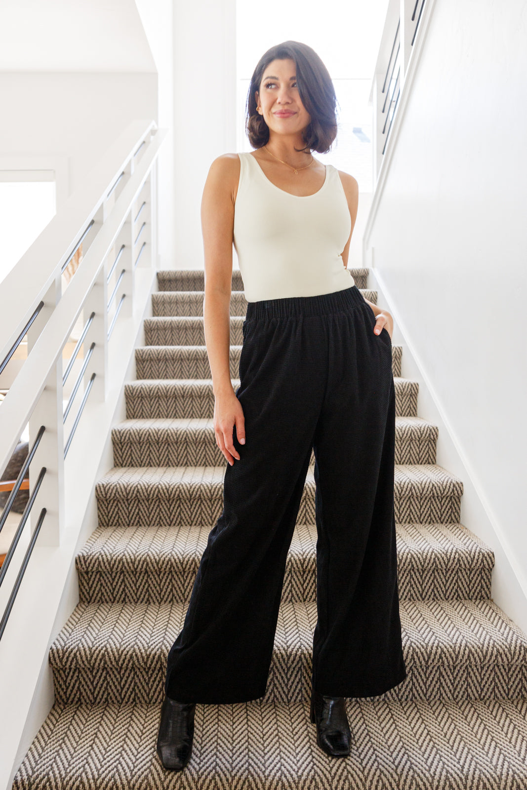 GeeGee Come Rain or Shine Wide Leg Pants Bottoms