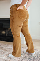 Judy Blue Cordelia Bootcut Corduroy Pants in Camel Womens