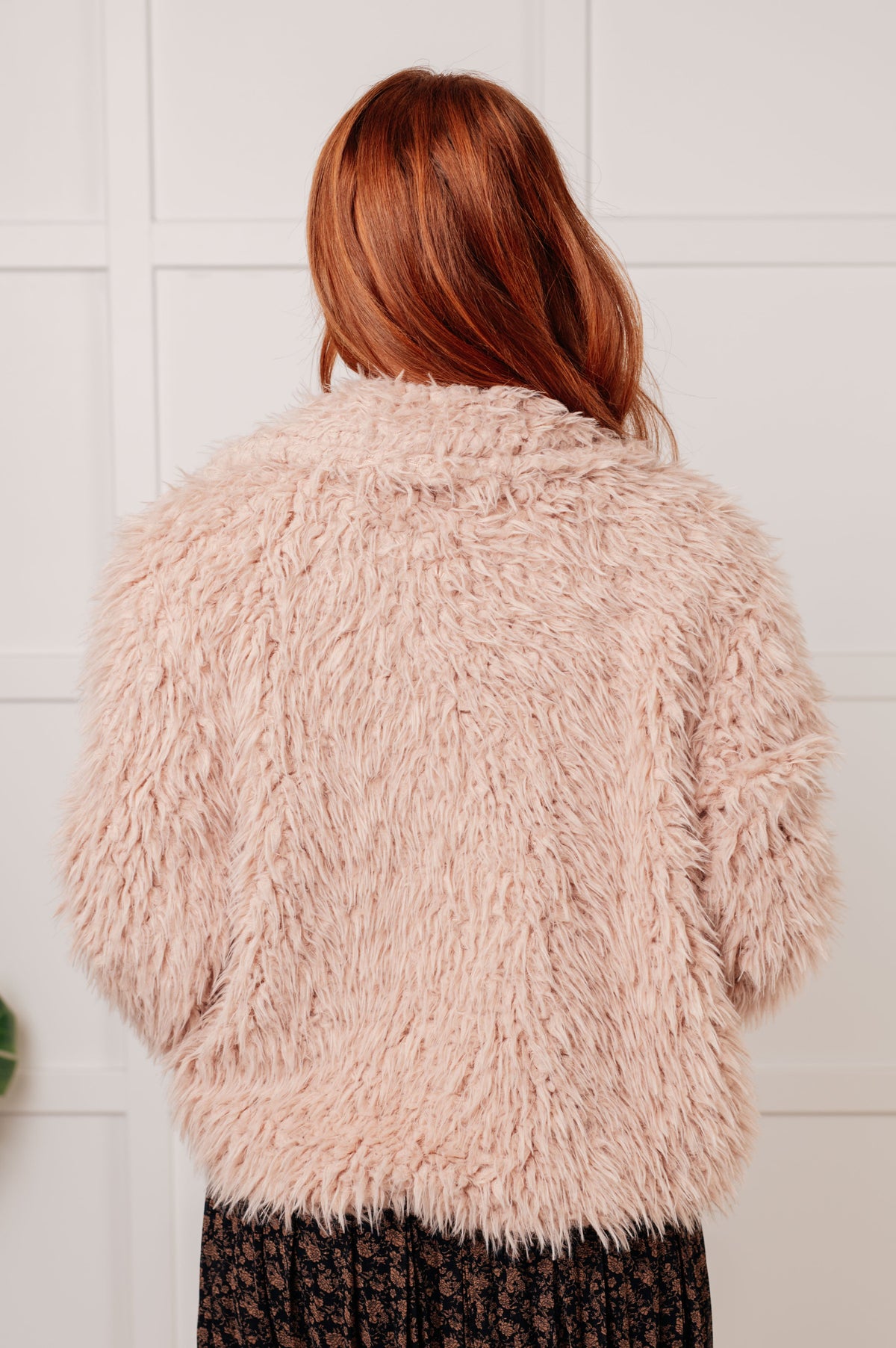 Haptics Disco Queen Faux Fur Coat Coats & Jackets