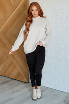Jodifl Don't Change Anything Mock Neck Pullover Sweaters