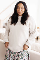 Jodifl Don't Change Anything Mock Neck Pullover Sweaters