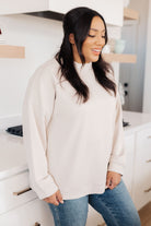 Jodifl Don't Change Anything Mock Neck Pullover Sweaters