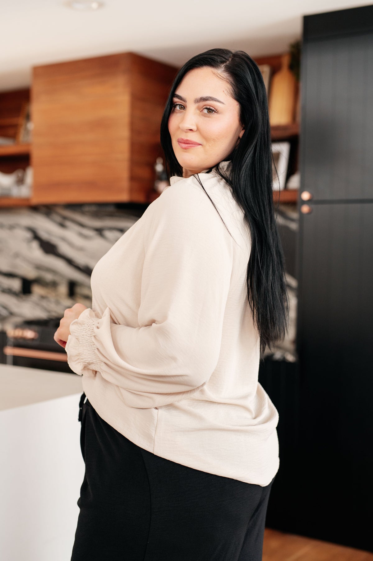 Jodifl For You I Do Button Up Blouse Tops