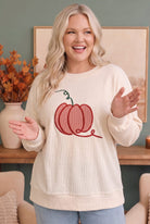Haptics Pumpkin Patch Corded Sweatshirt