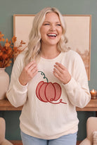 Haptics Pumpkin Patch Corded Sweatshirt