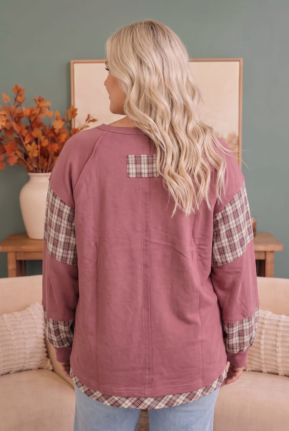 Haptics Starry Eyed Pullover Sweatshirt Tops