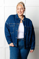 One Eleven North Have We Met Oversized Denim Jacket Jackets