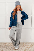 One Eleven North Have We Met Oversized Denim Jacket Jackets