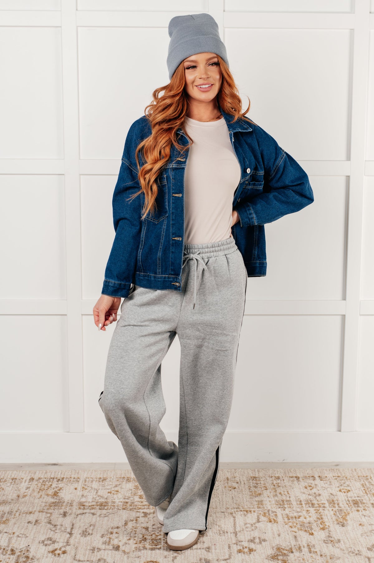 One Eleven North Have We Met Oversized Denim Jacket Jackets