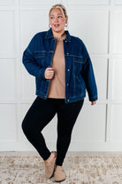 One Eleven North Have We Met Oversized Denim Jacket Jackets
