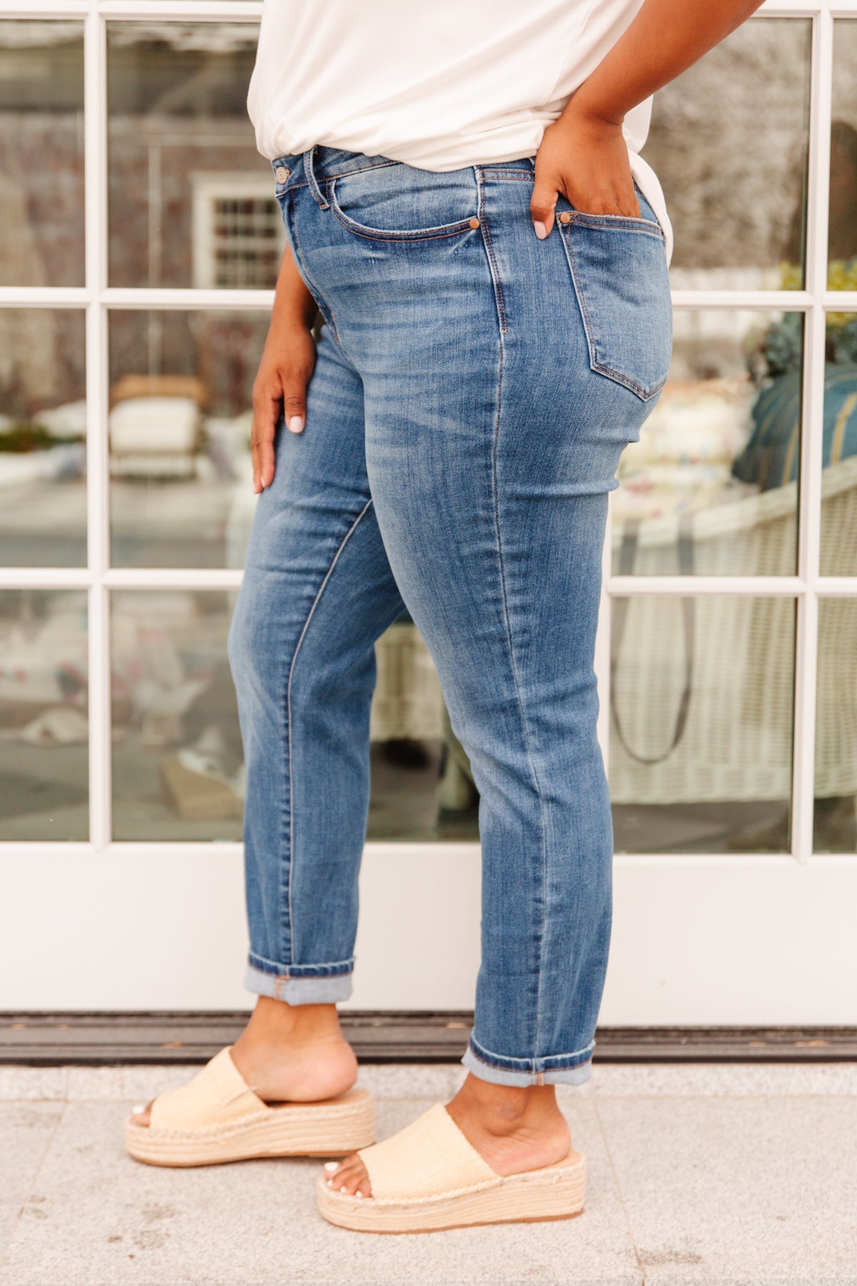 Judy Blue High Waist Slim Fit Jeans Womens