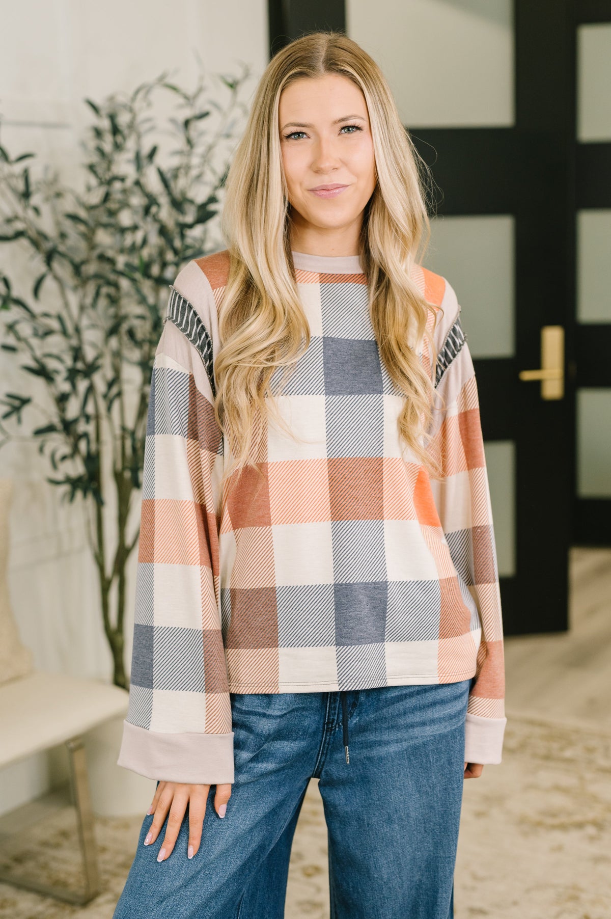Haptics I Know It's Mine Relaxed Casual Top Tops