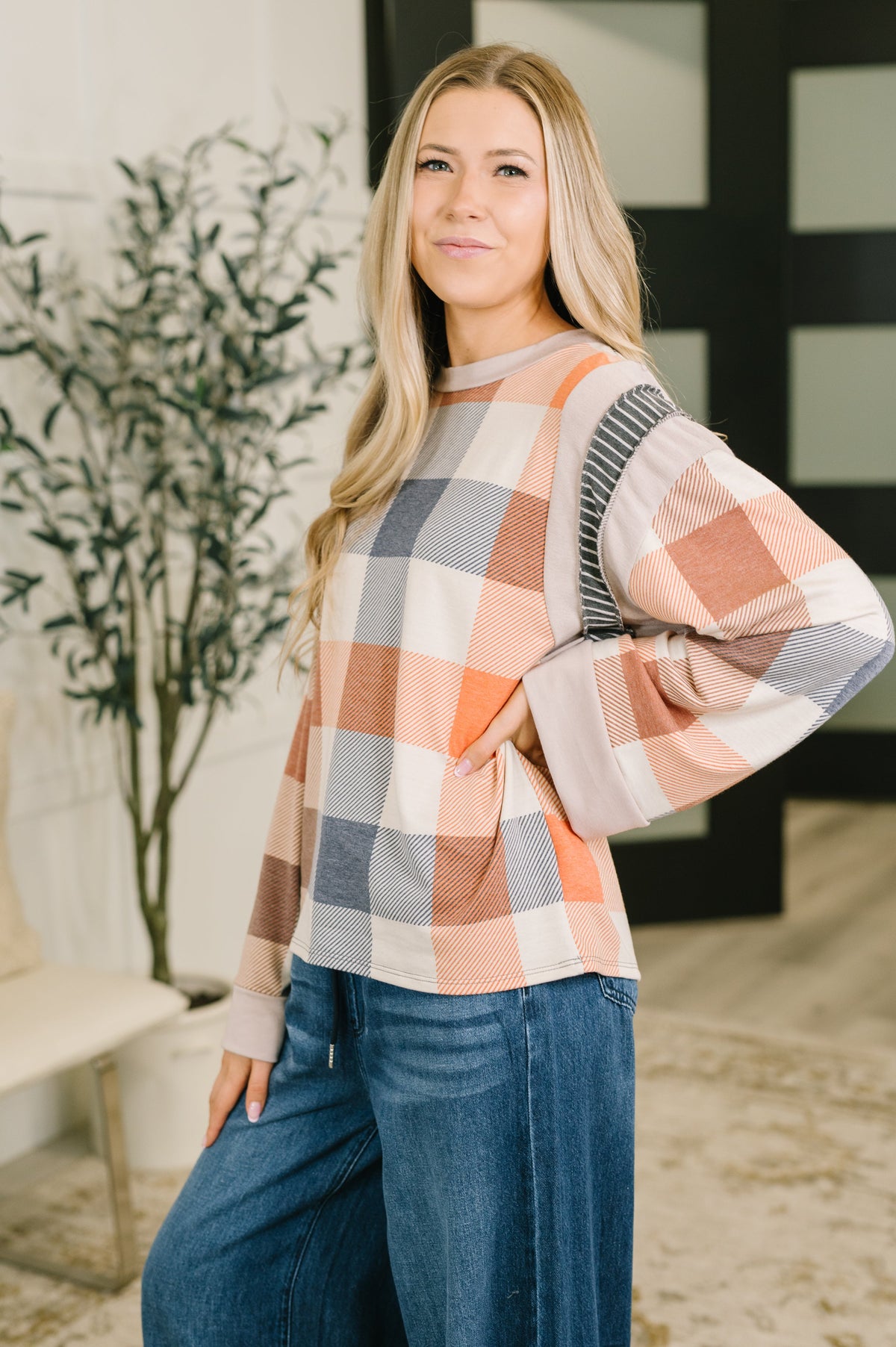 Haptics I Know It's Mine Relaxed Casual Top Tops