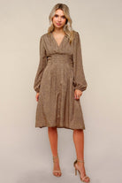 Haptics See Yourself Like This V-Neck Dress Dresses