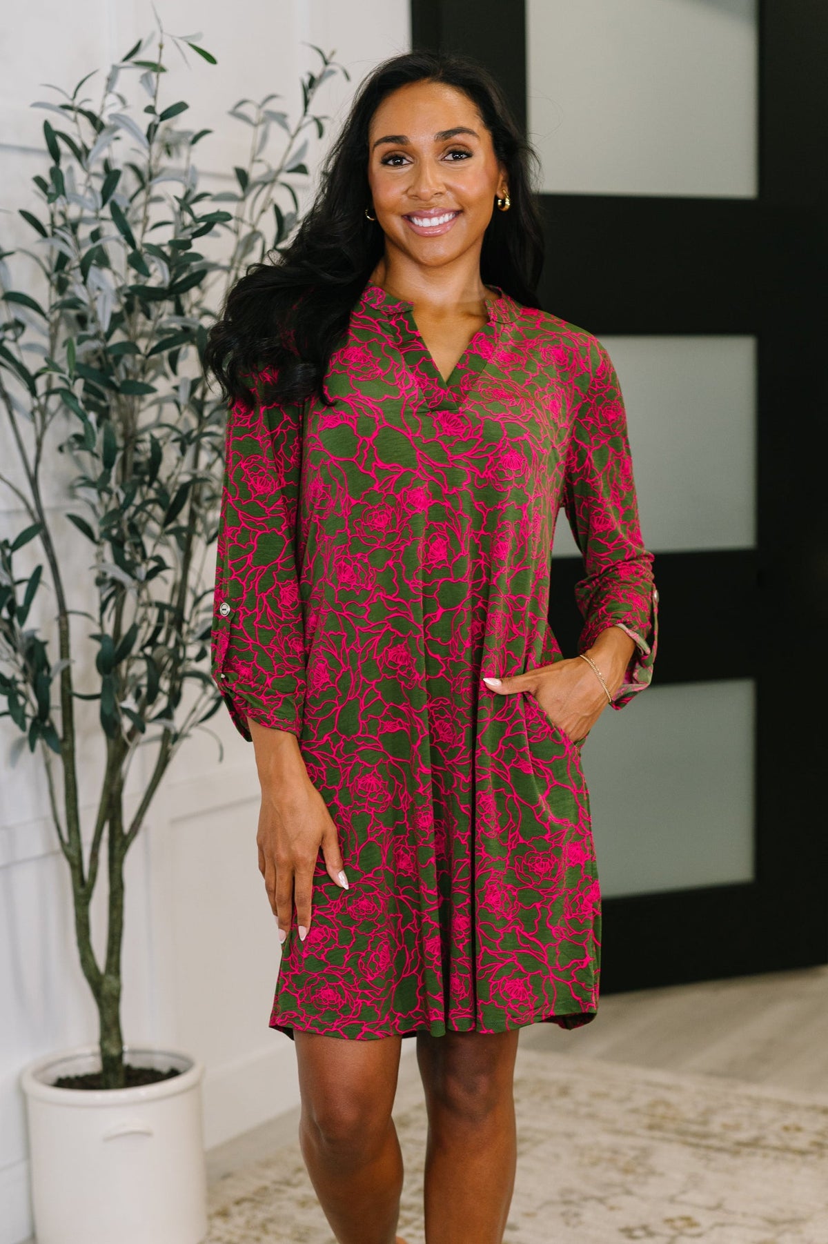 Dear Scarlett Strawberry Fields Lizzy Dress