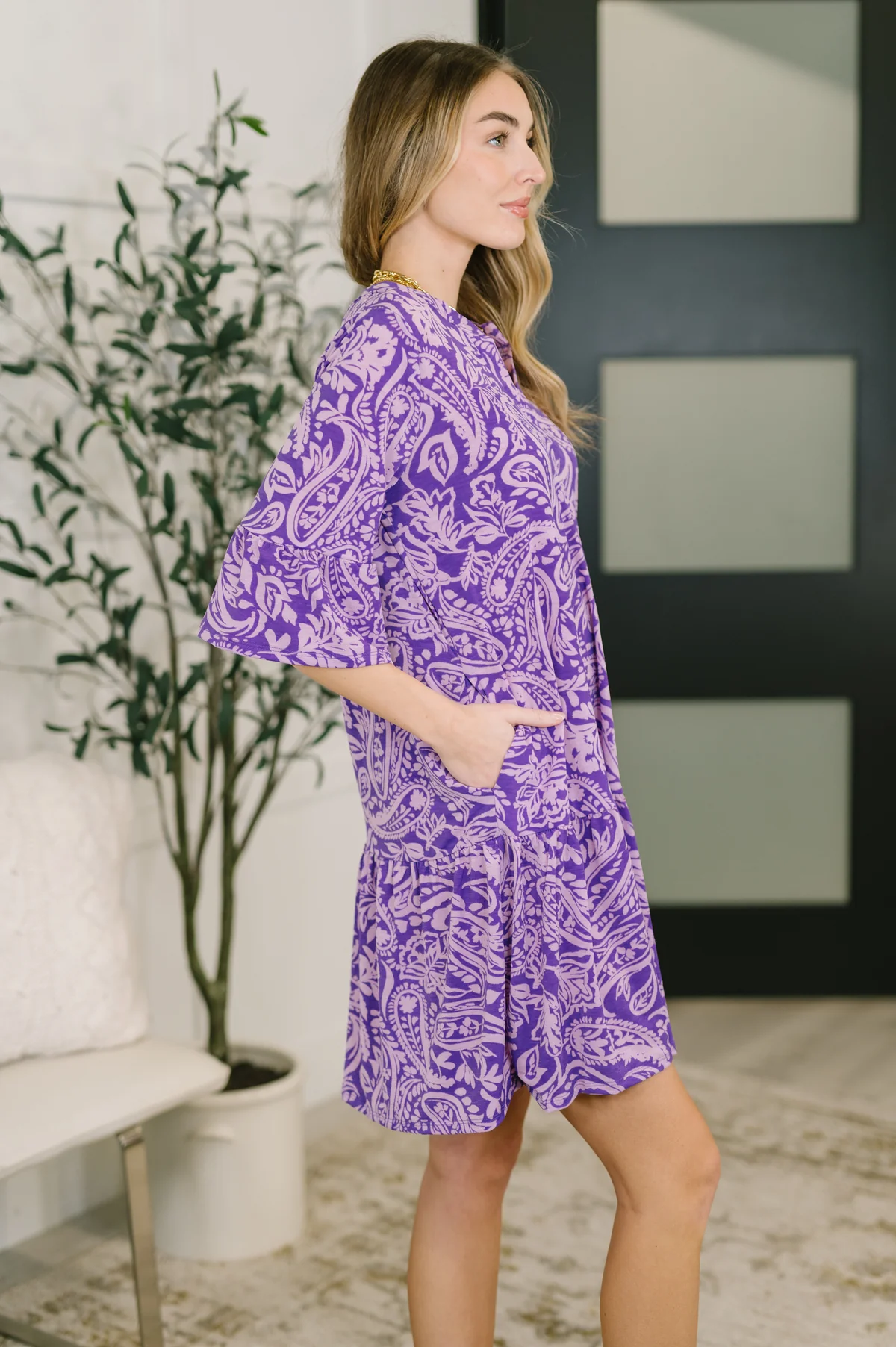 Dear Scarlett Lizzy Lilac Daydream Dress