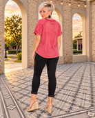 Zenana Love Tide Boatneck Tee