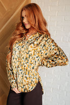 Jodifl In the Willows Button Up Long Sleeve Blouse Blouses