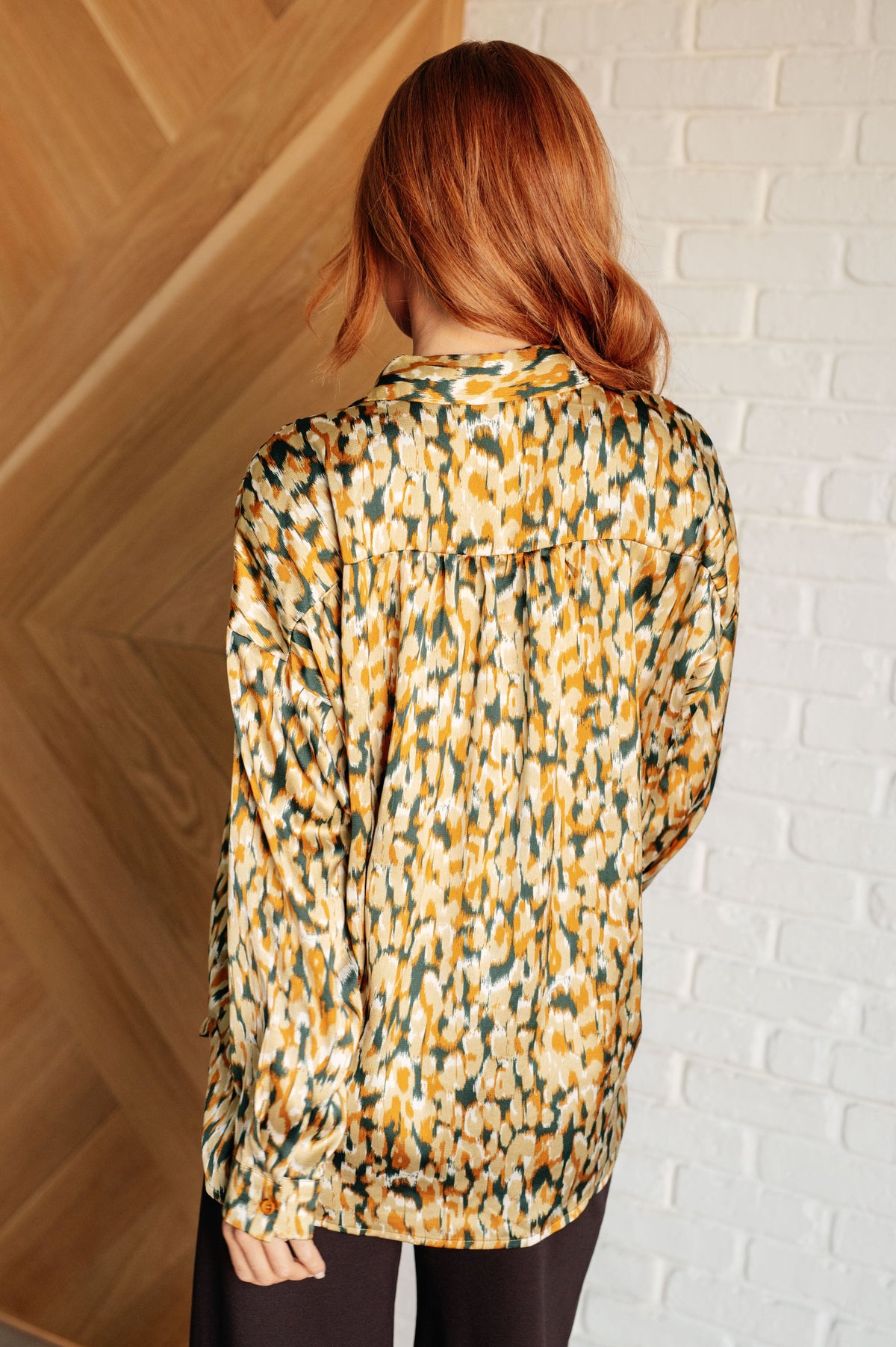 Jodifl In the Willows Button Up Long Sleeve Blouse Blouses