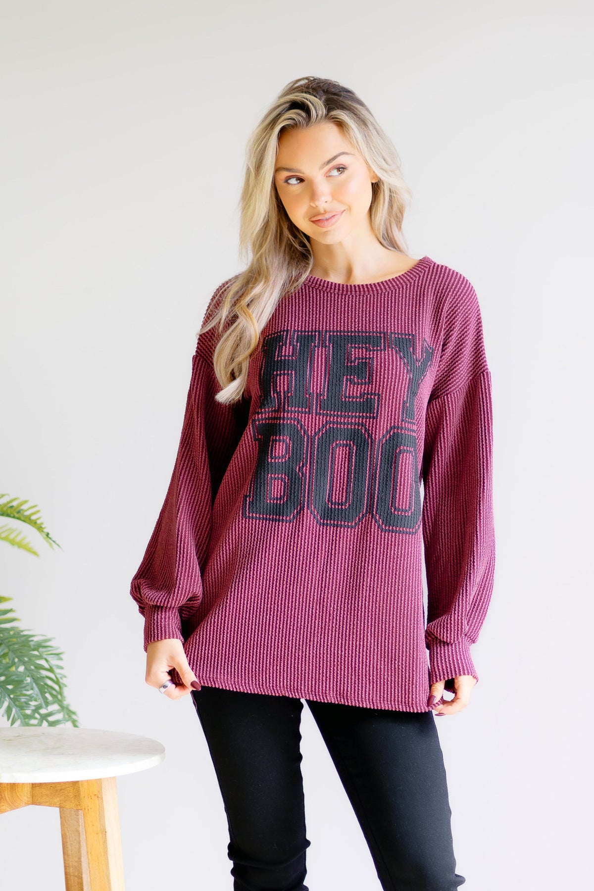 Heimish Hey Boo Top Tops