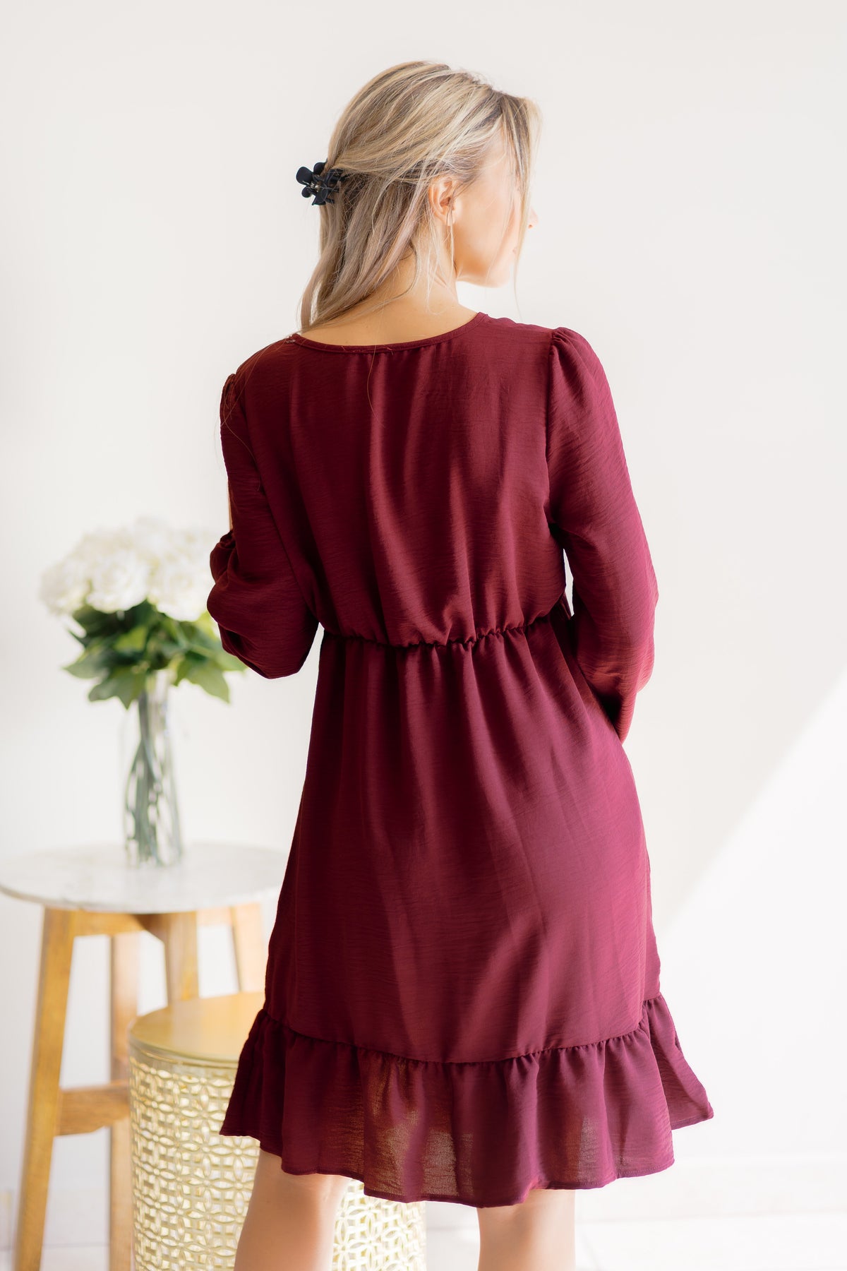 Heimish Burgundy Bliss Dress