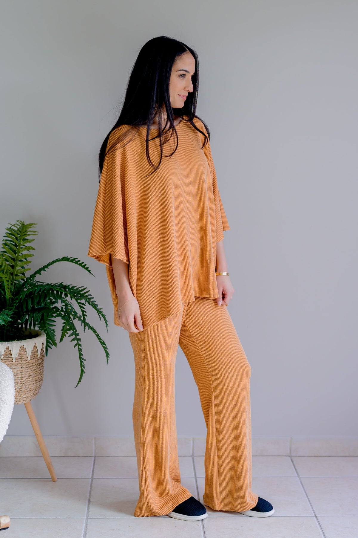 Dear Scarlett Here Comes the Sun Marigold Set Pants