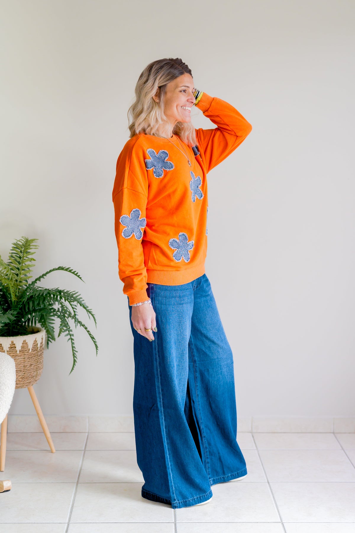 Oddi Groovy Bloom Sweatshirt Sweatshirts