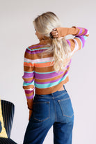 White Birch Enchanted Hues Crop Sweater Sweaters