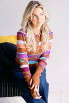 White Birch Enchanted Hues Crop Sweater Sweaters