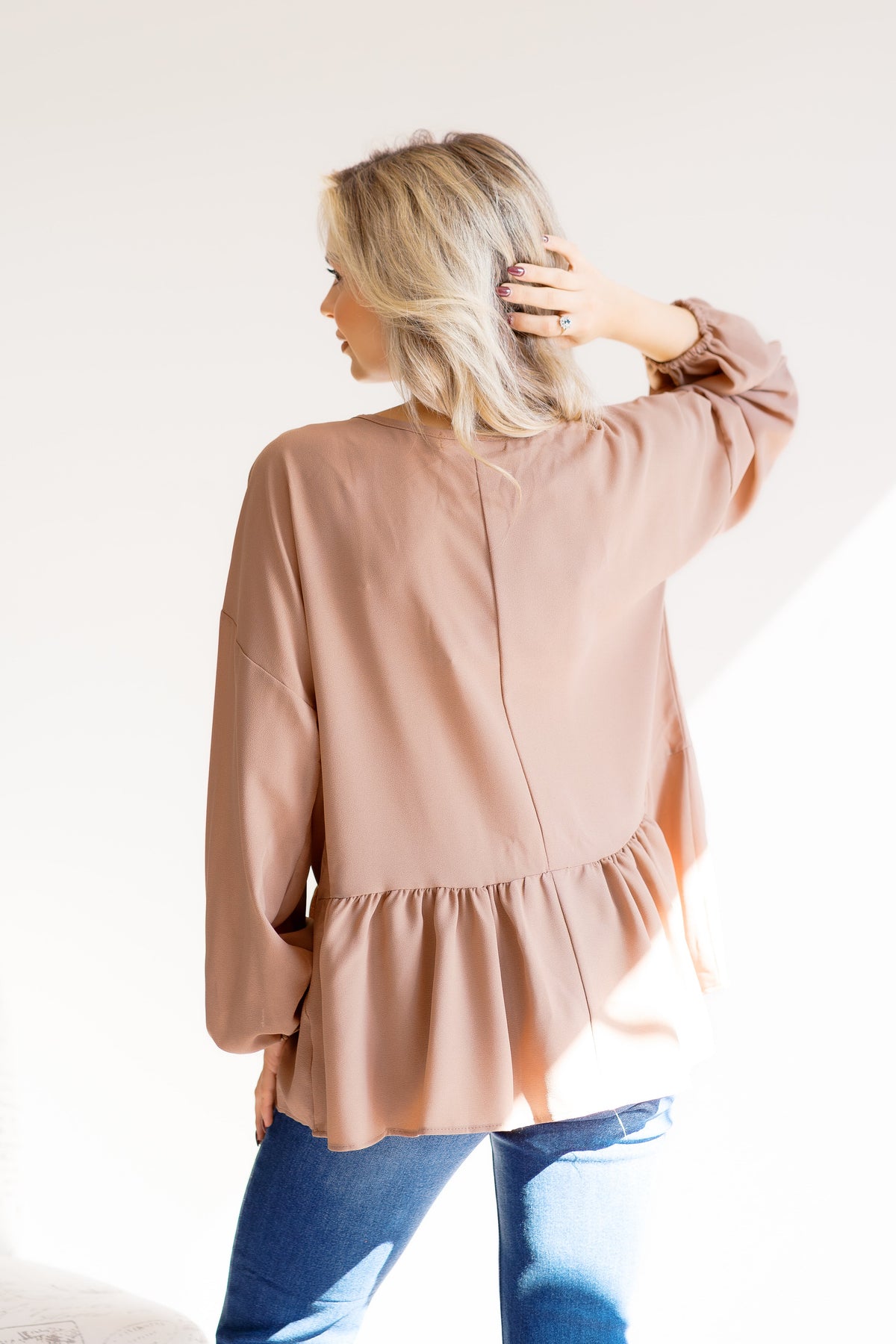 Haptics Truffle Allure Peplum