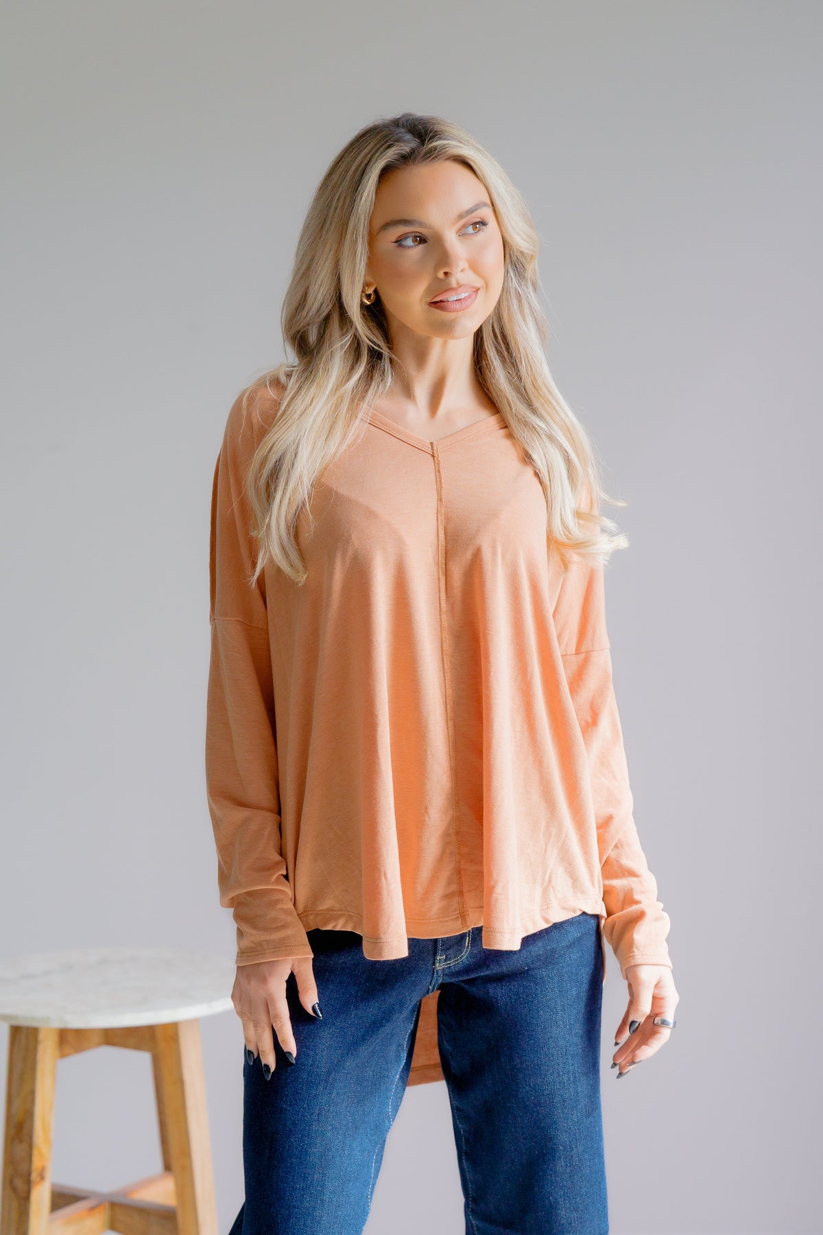 Shopin LA Burnished Horizon Long Sleeve Top