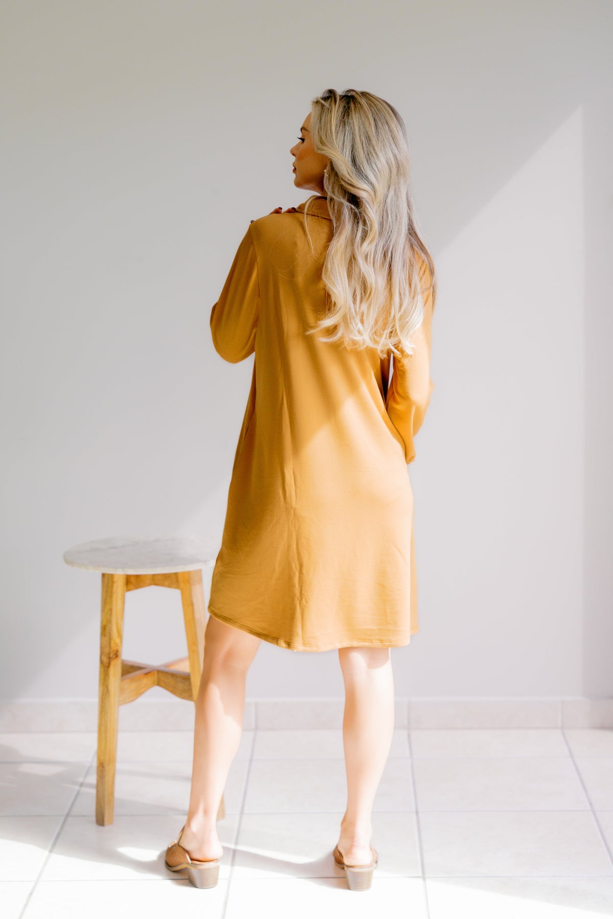 Dear Scarlett Golden Bloom Dress