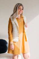 Dear Scarlett Golden Bloom Dress