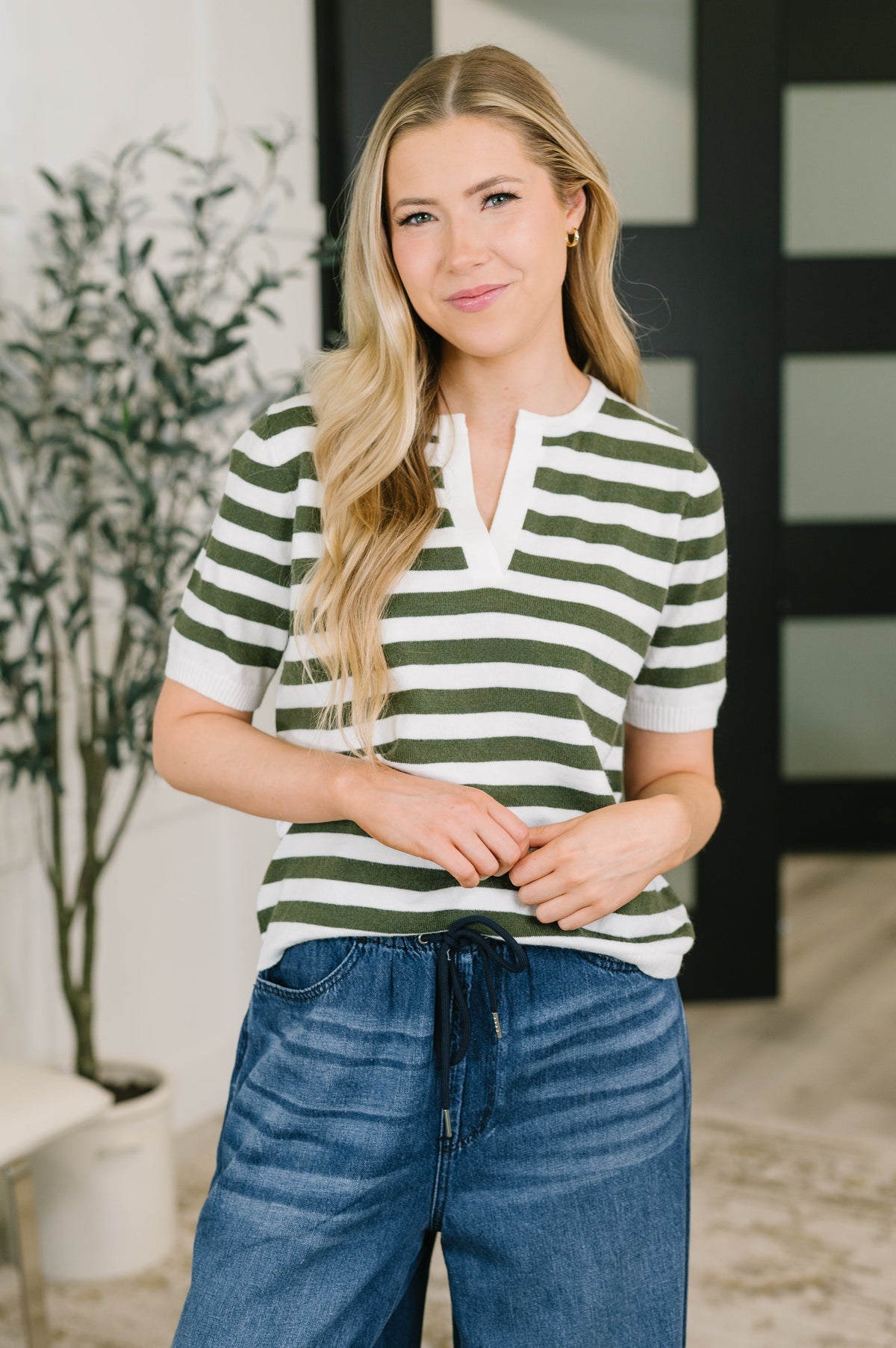 Zenana Just Us Two Half Sleeve Top Large Tops