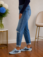 Judy Blue Just Roll With It Boyfriend Jeans Jeans