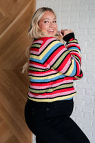 Bibi Keep Dreaming Striped Sweater Tops