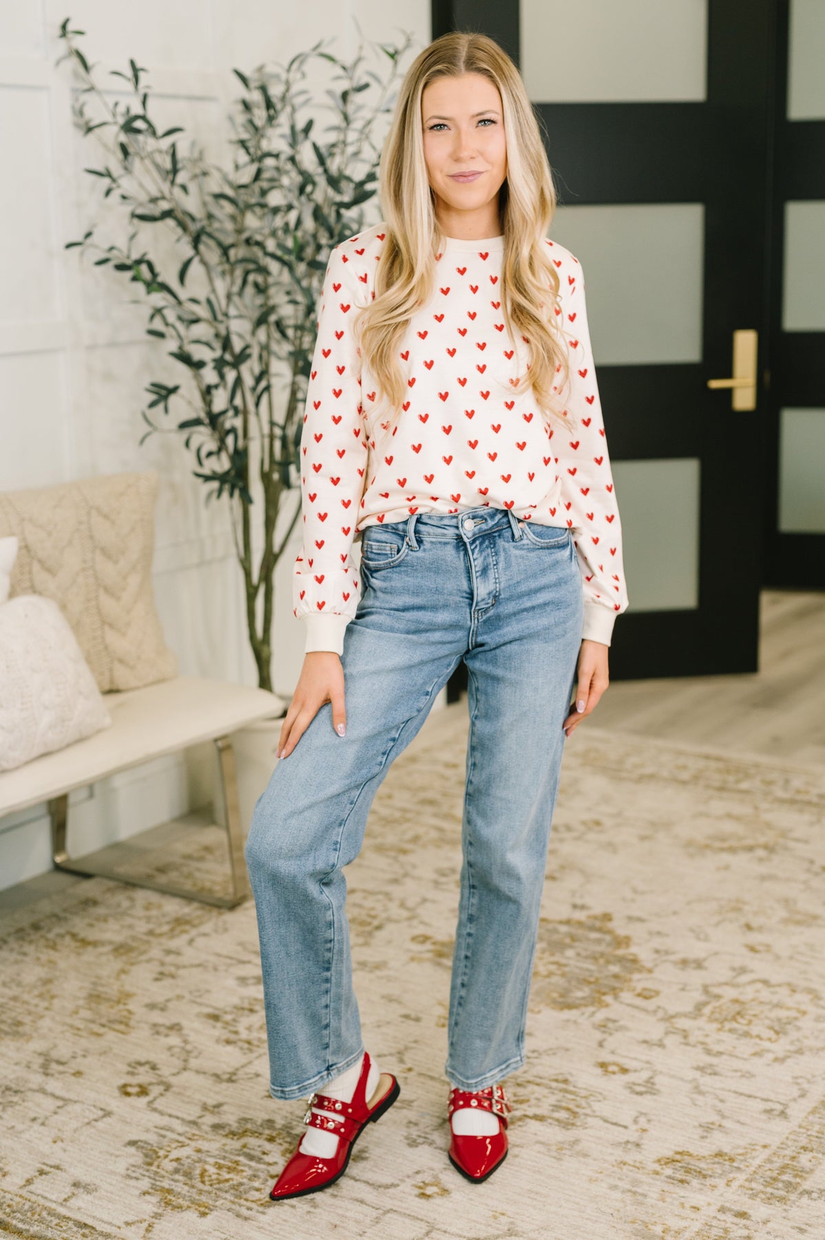 One Eleven North Lovely Ladies Long Sleeve Top Tops