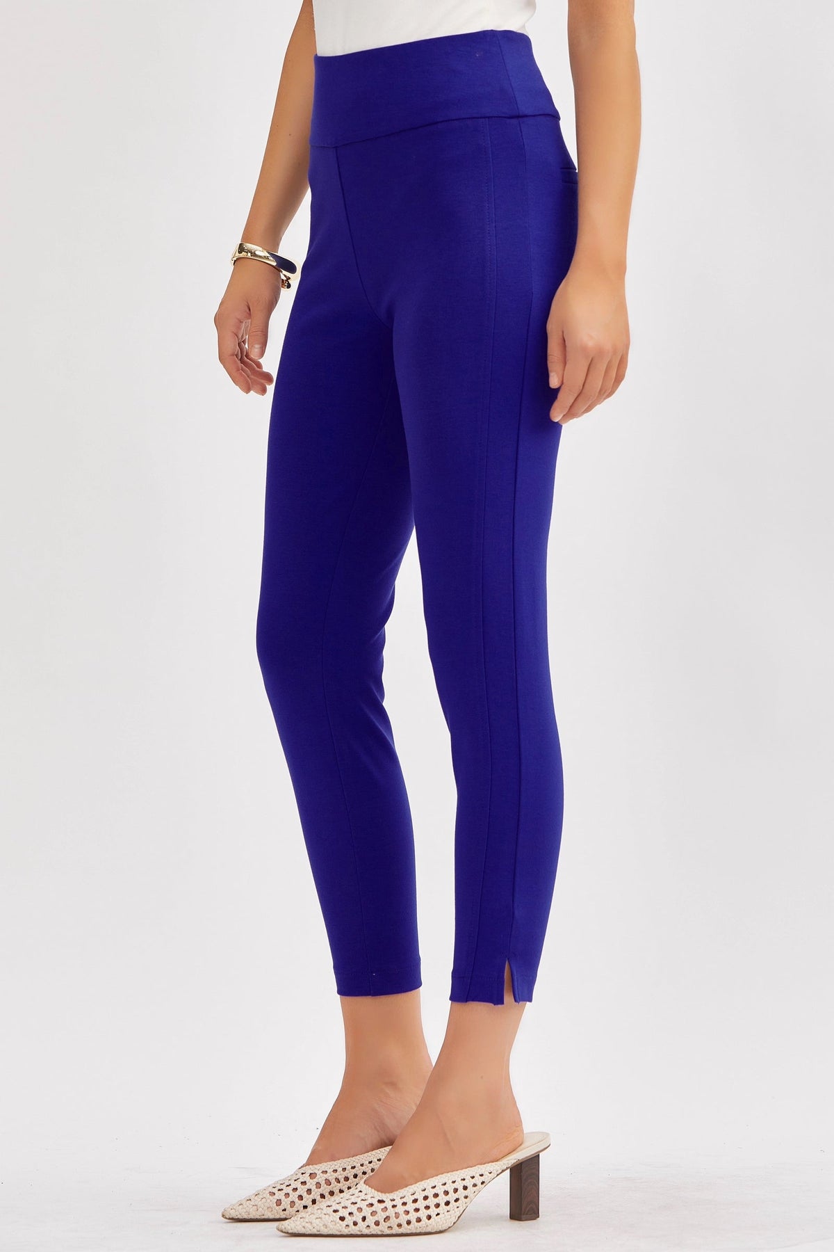 Dear Scarlett Magic Crop Skinny Pants - Colors! French Royal Womens